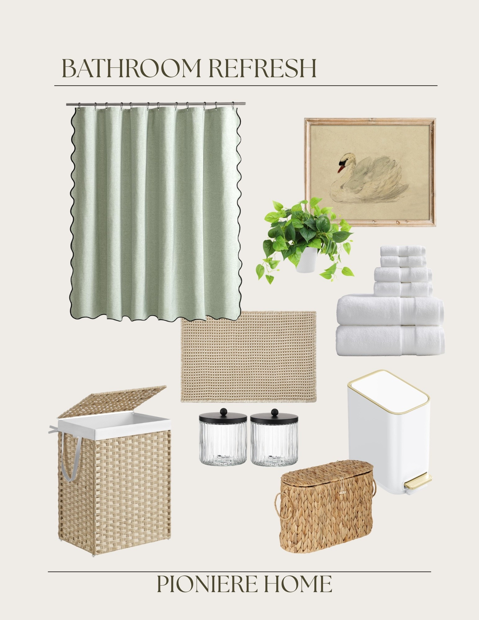 Spring bathroom refresh from Amazon. Bathroom storage, bathroom linens, spring refresh  

#LTKSeasonal #LTKselfcare #LTKHome