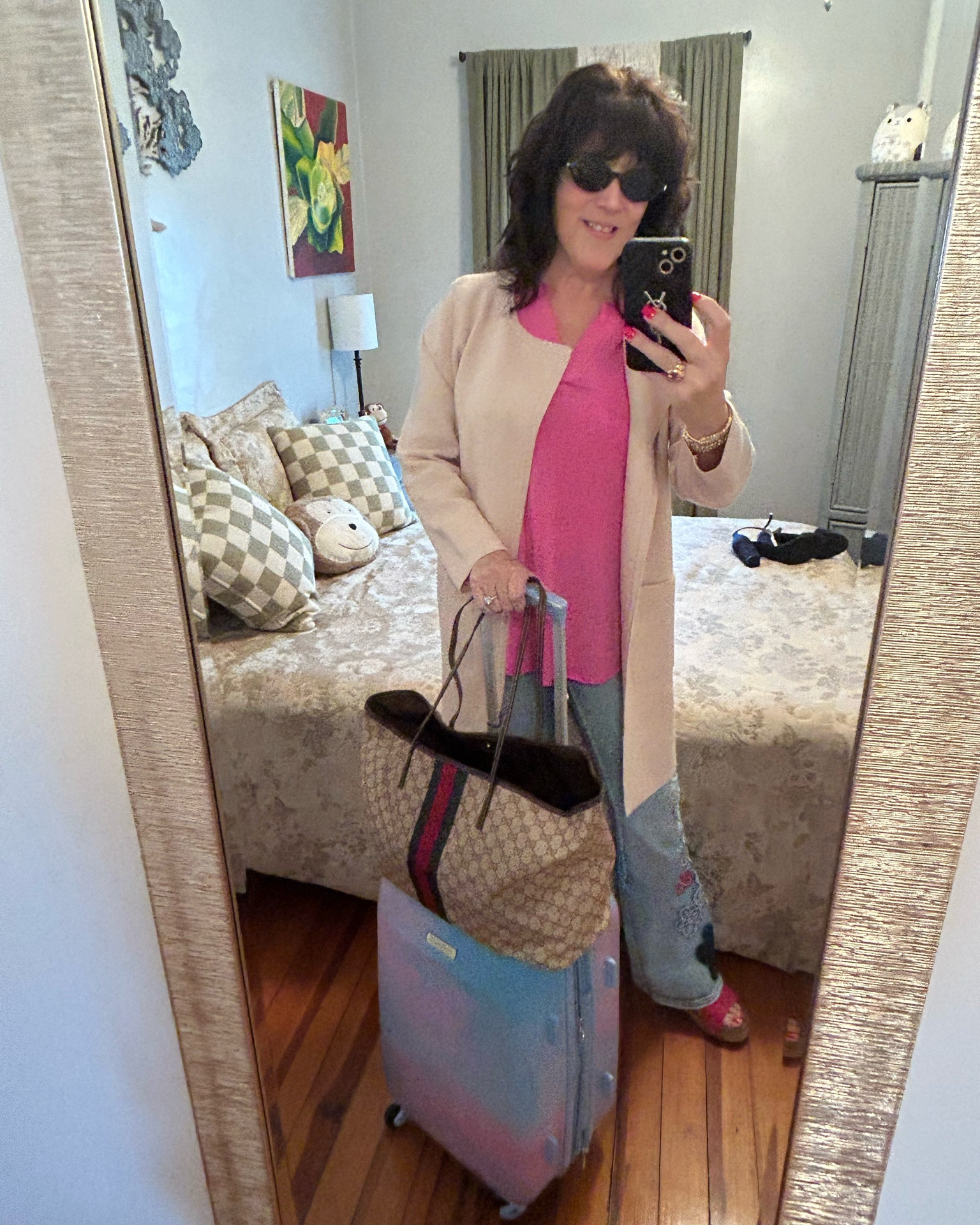 Travel day 🩷 and remembering Dolly Parton with a little pink today🩷🩷always be confident #dollyparton #over50fashion #midlifestyle #wearwhatyoulove #rememberingdolly

#LTKgrwm #LTKvlog #LTKOver40
