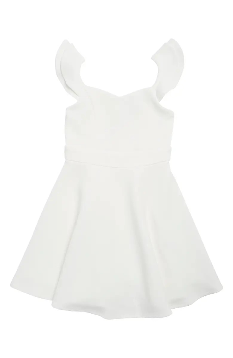 Zunie Kids' Ottoman Ruffle Skater Dress | Nordstrom | Nordstrom