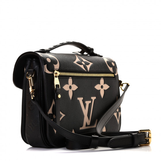 LOUIS VUITTON Empreinte Crafty Pochette Metis Black | Fashionphile