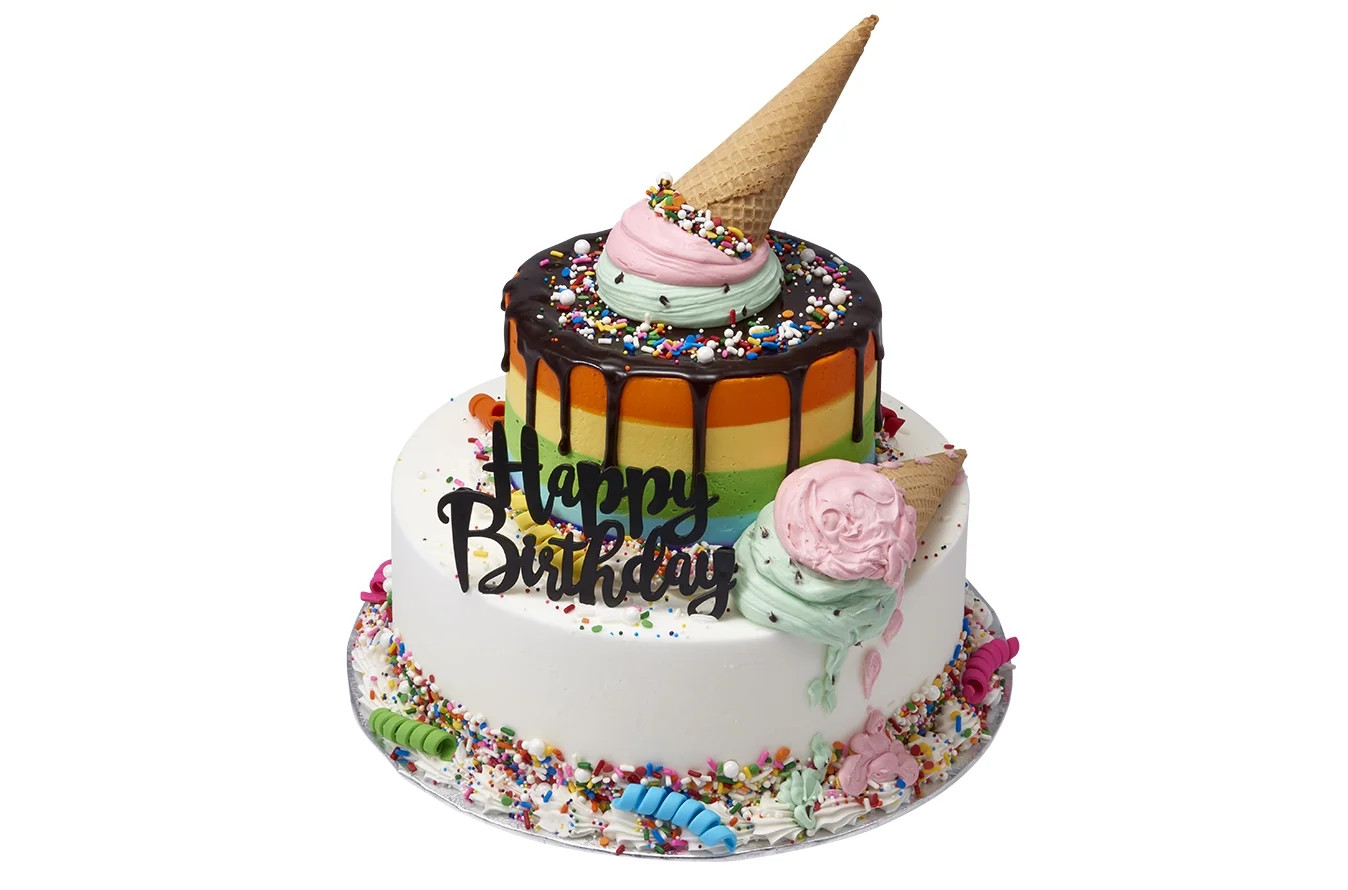 Ice cream 2 Tier Cake | Walmart (US)