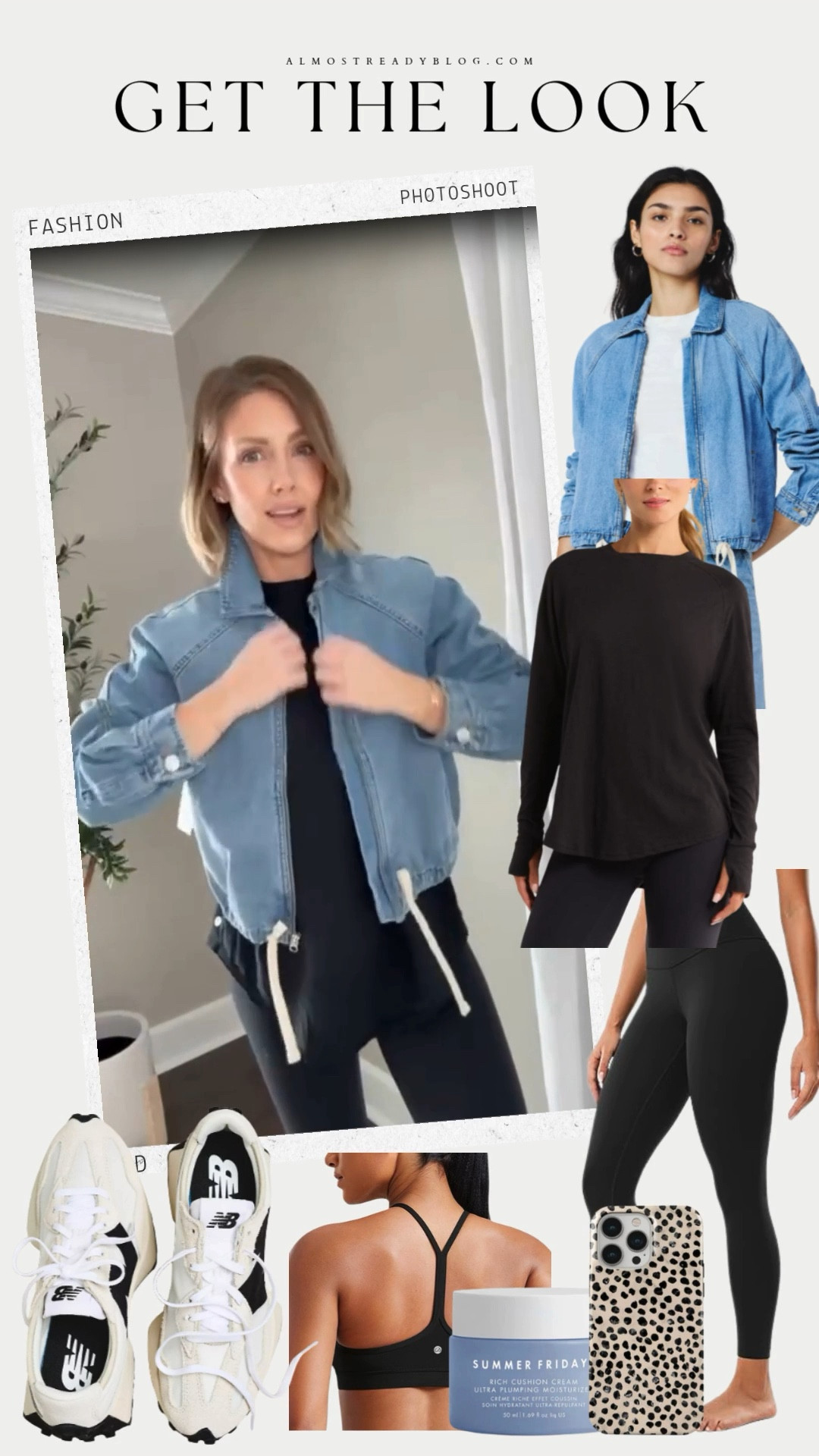 XS denim jacket / Small long sleeve  tee / XS Amazon leggings 

denim jacket, bomber jacket, lightweight jacket, spring jacket, athleisure outfit, amanda west, almostreadyblog

#LTKPetite #LTKOver40