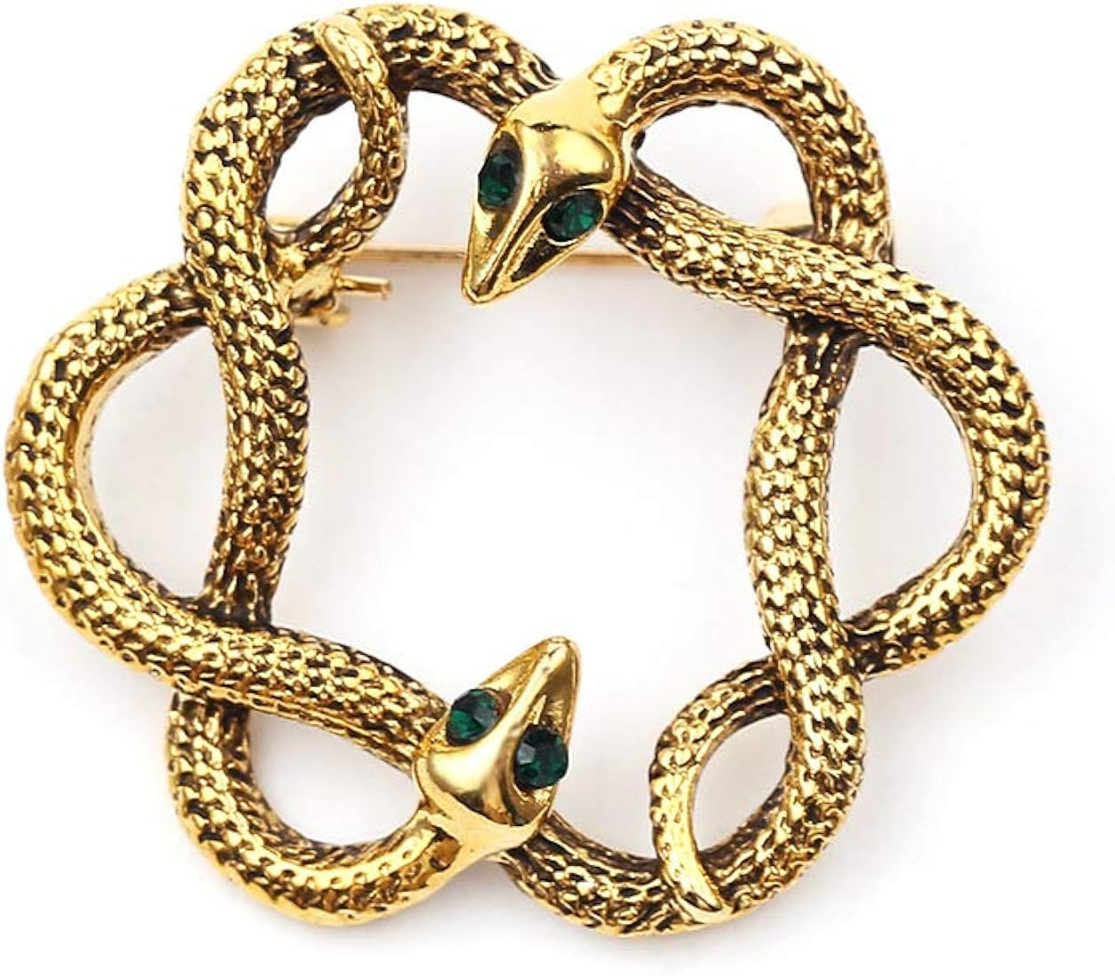 Thriller Animal Metal Punk Bending Creep Cobra Snake Brooches | Amazon (US)