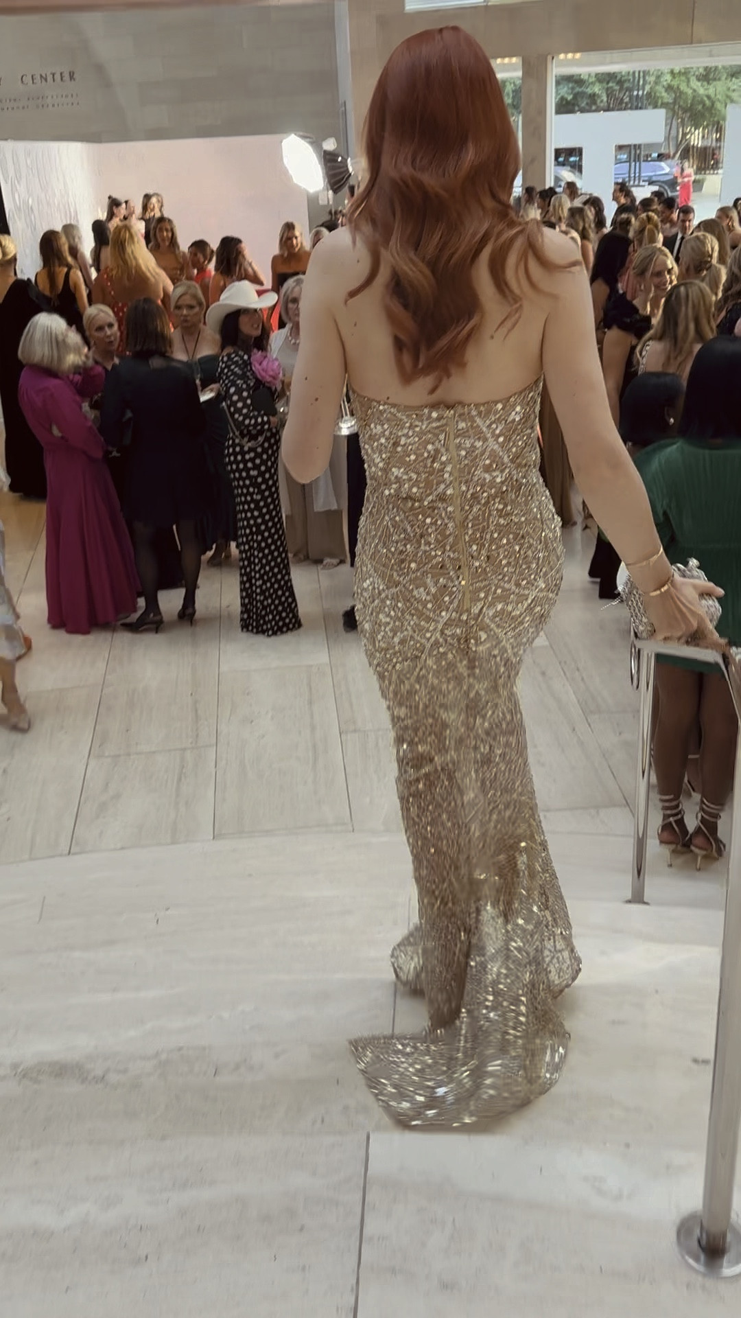 Still not over this dress I wore for the #LTKAwards🏆✨
The legs are sheer and it has a subtle train - such a glamorous look. It was a bit long, even for me (I’m 5’9”) so I paired with my Valentino platform heels.