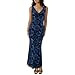 Sarin Mathews Women Wedding Guest Dress Elegant Bodycon Maxi Cocktail Formal Sleeveless Cowl Neck Mesh Evening Dresses | Amazon (US)