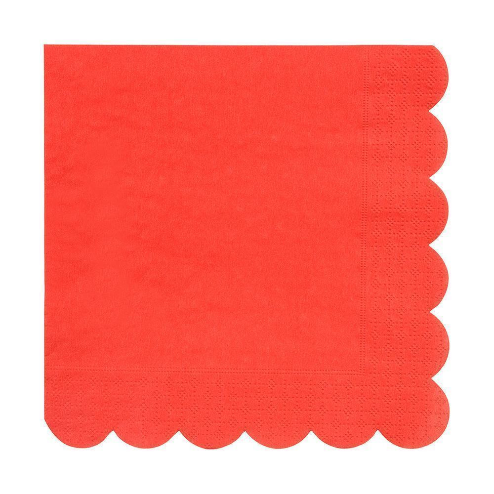 Red Large Napkins | Ellie and Piper