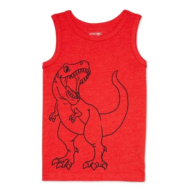 Garanimals Toddler Boy Graphic Tank Top, Sizes 18M-5T | Walmart (US)