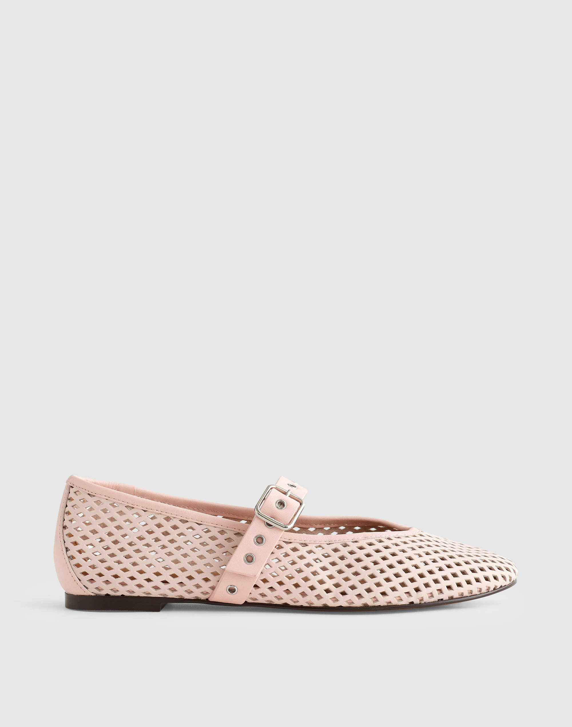 The Remy Mary Jane Flat in Perforated Leather | Madewell