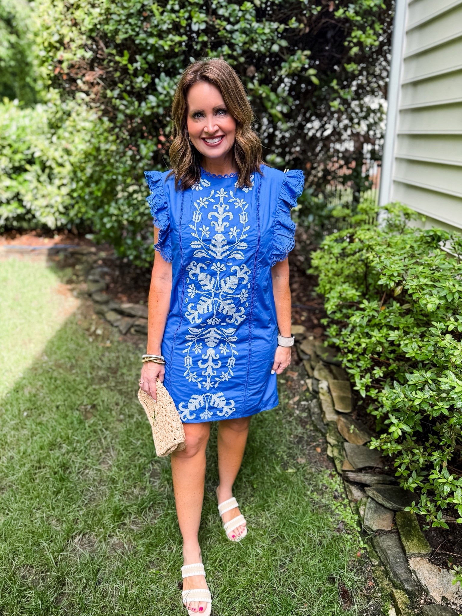 My dress is 30% off through 6/14
True to size - small

#LTKSaleAlert #LTKOver40 #LTKSeasonal