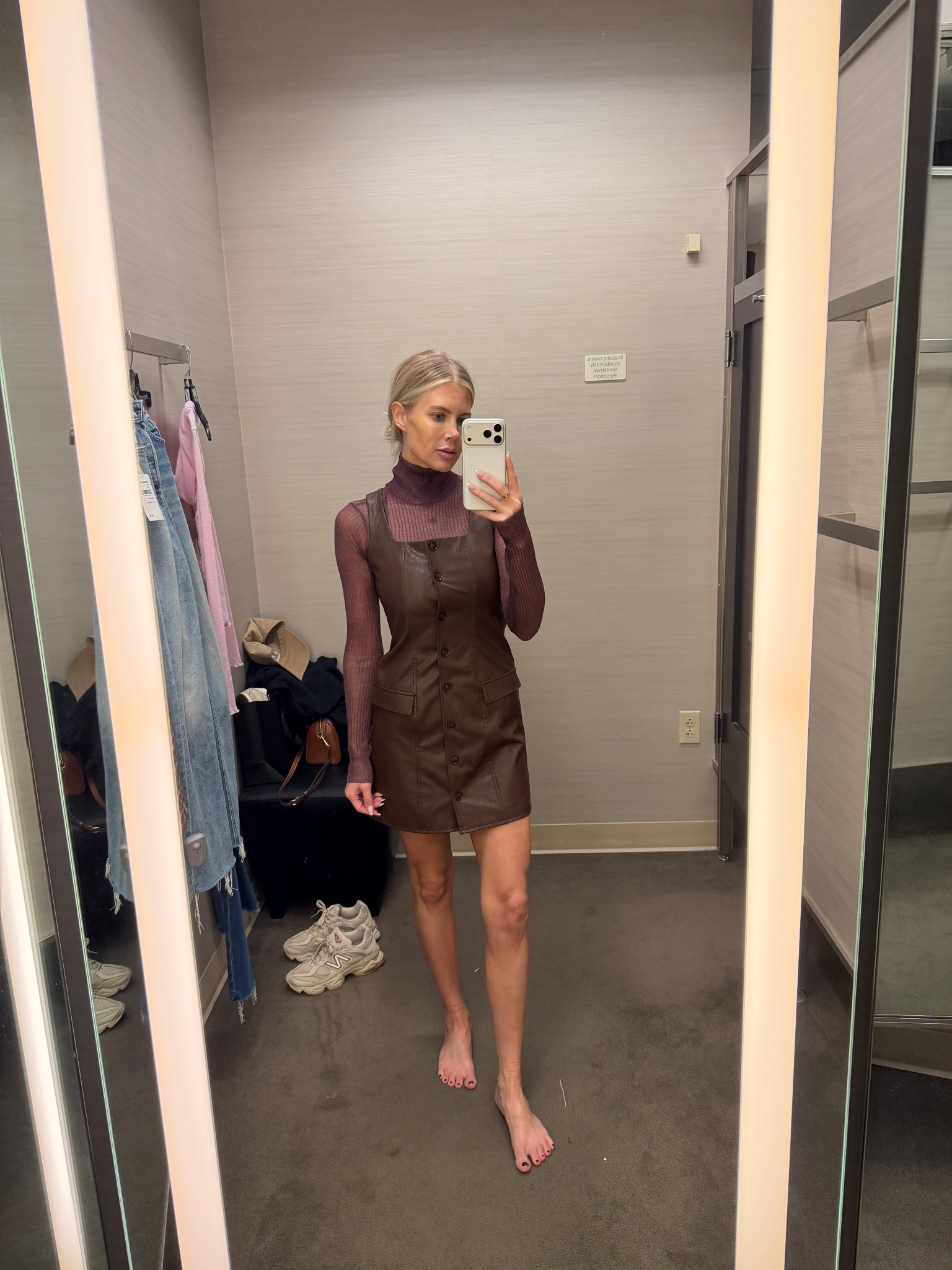 This dress is holiday perfection 🎄you can layer it or wear it by itself. Style it with heels, heels + socks or boots. Runs tts & so does the top I have under it. Top also comes in black 

#LTKStyleTip #LTKHoliday #LTKSeasonal