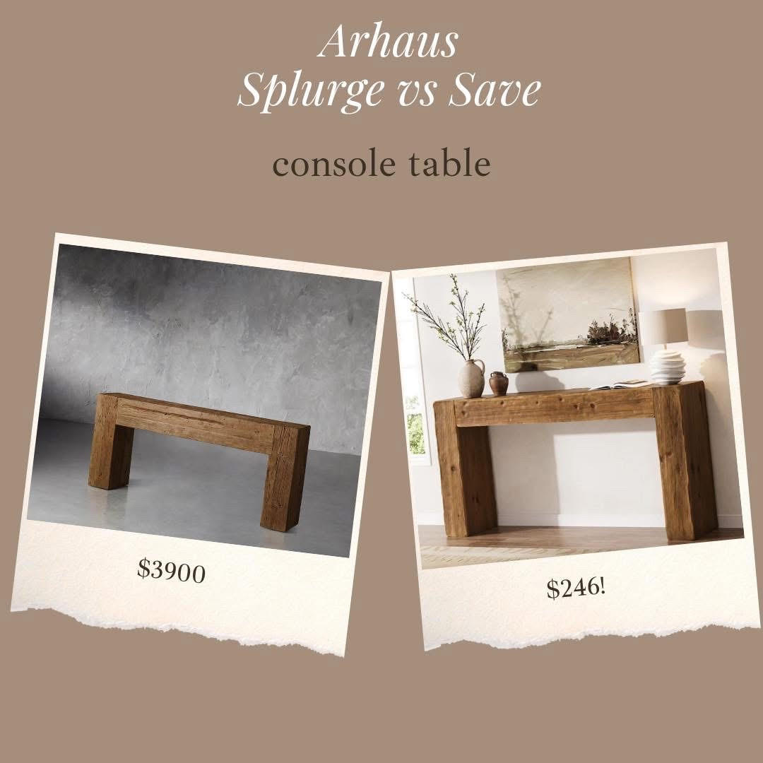 
🤯🙌🏻🚨😍🤯 BRAND NEW solid wood console table!!!!!!! This is the best priced arhaus inspired one I’ve ever found!!! Preorder for the launch!

#LTKSaleAlert #LTKStyleTip #LTKHome