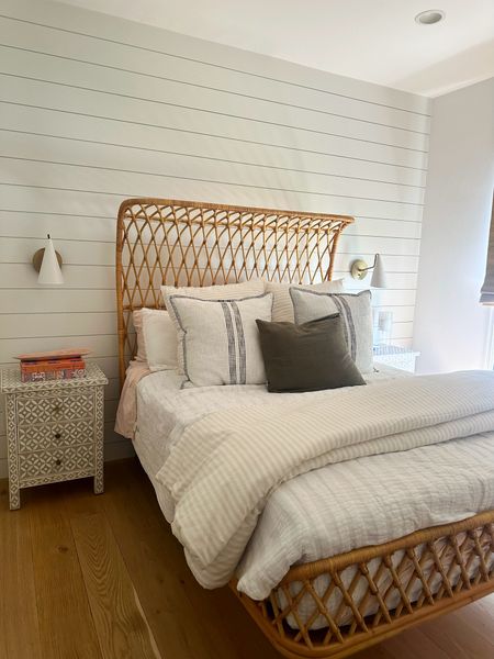 Guest bedroom vibes- I love this rattan bed. It’s such a great one!! It’s on sale, too!

#LTKHome #LTKSaleAlert #LTKSummerSales