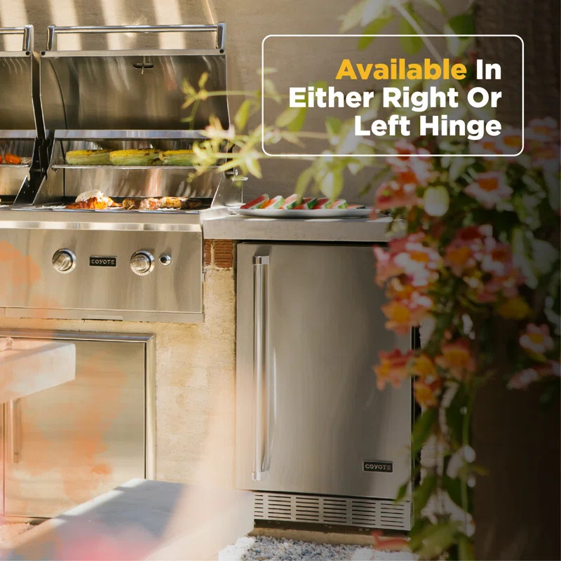 Coyote Grills 5.5 Cubic Feet Built-in Mini Fridge | Wayfair North America