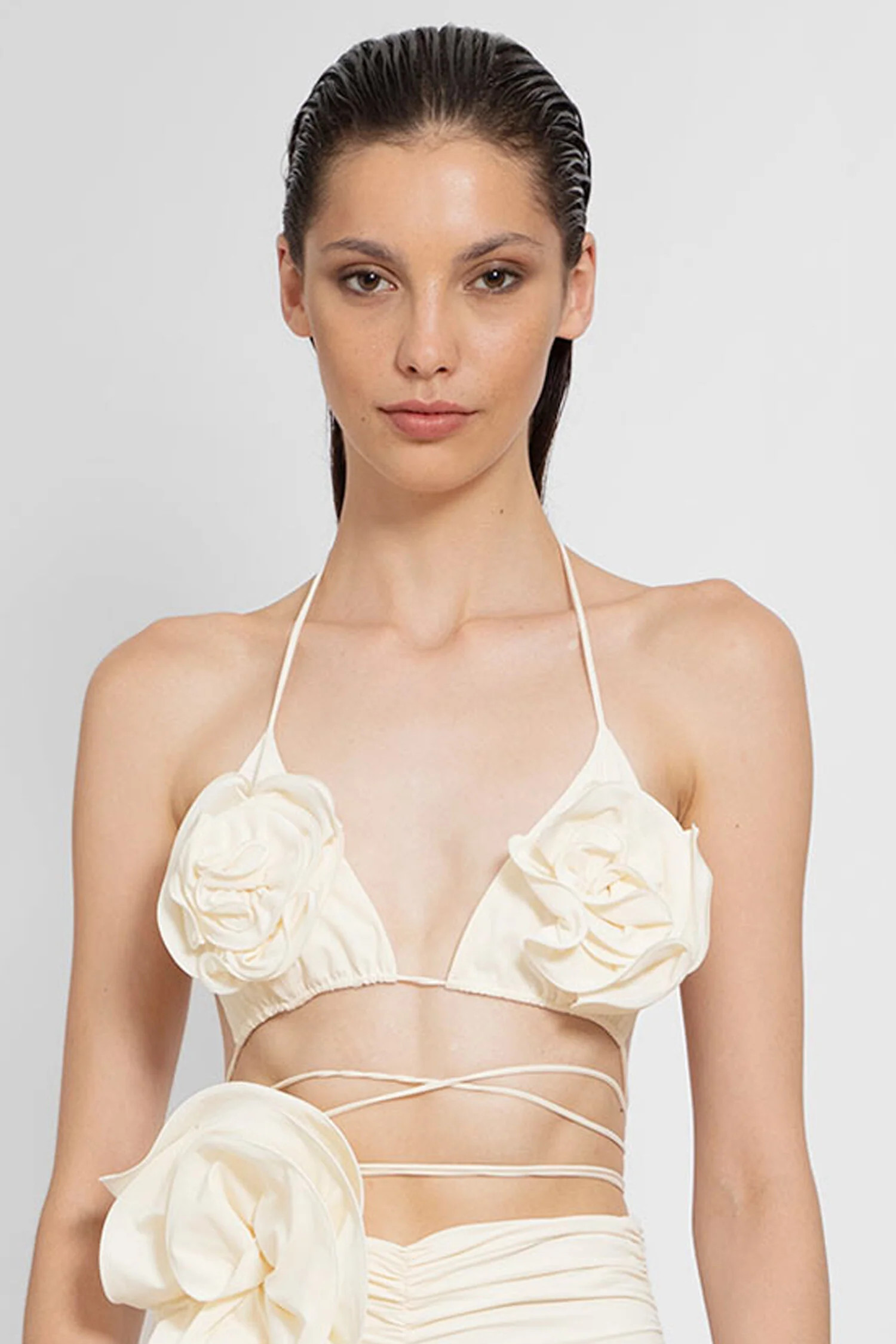 MAGDA BUTRYM WOMAN OFF-WHITE SWIMWEAR | Antonioli