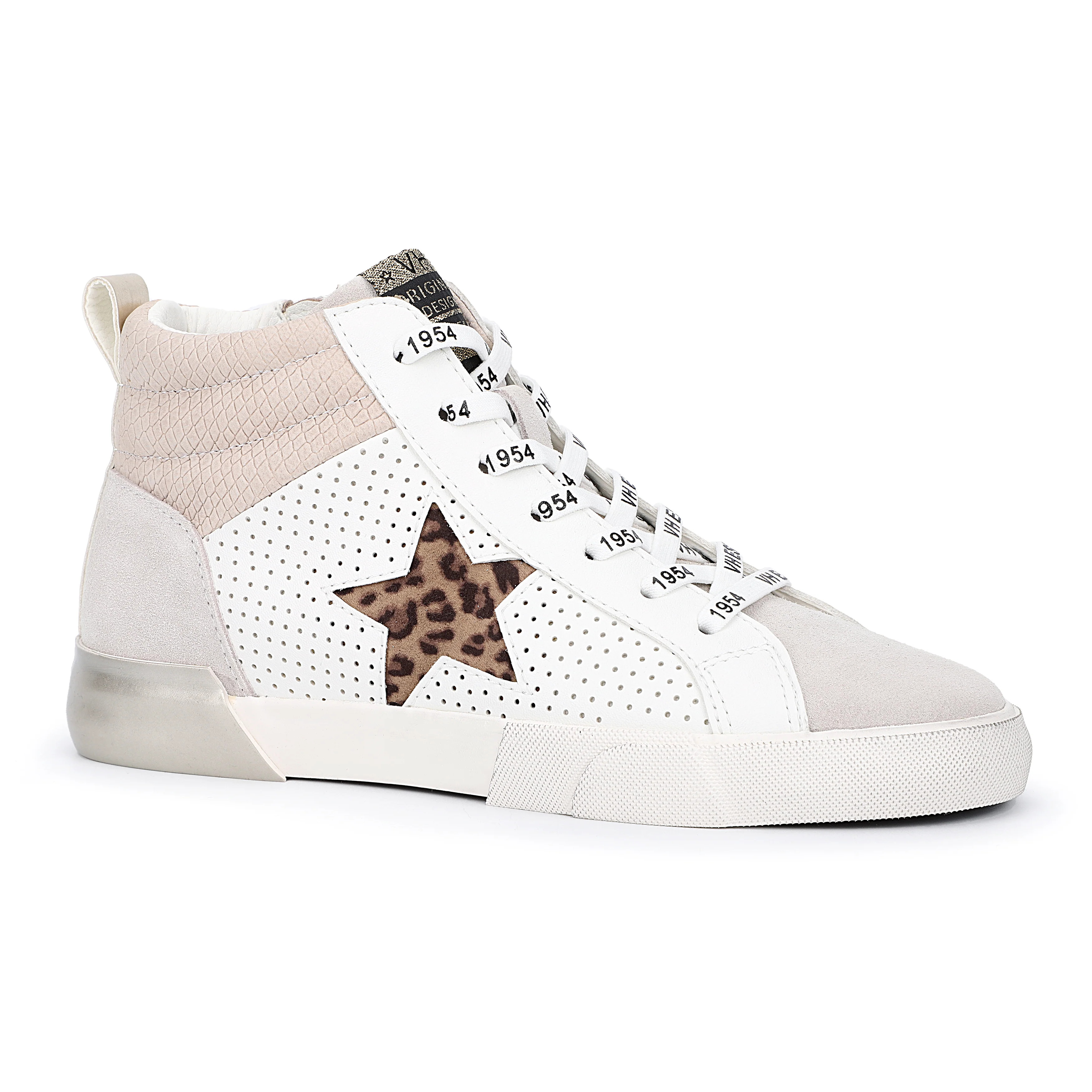 Lester - Nude Leopard | Vintage Havana