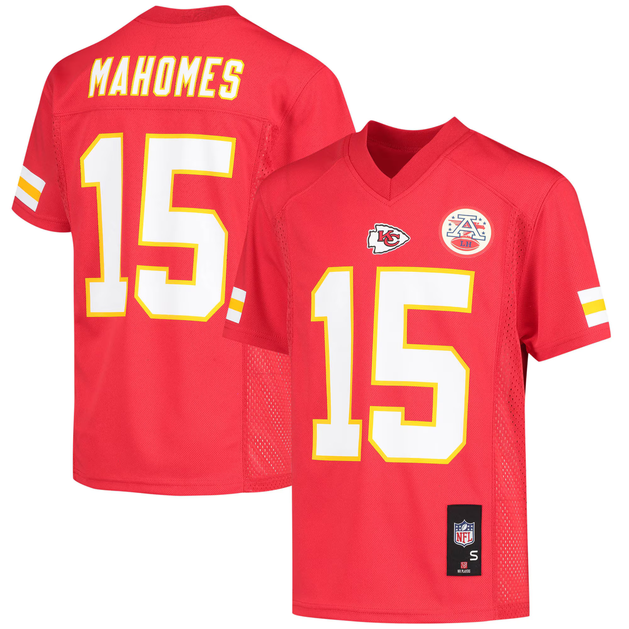 Youth Kansas City Chiefs Patrick Mahomes Red Replica Player Jersey | NFL Shop