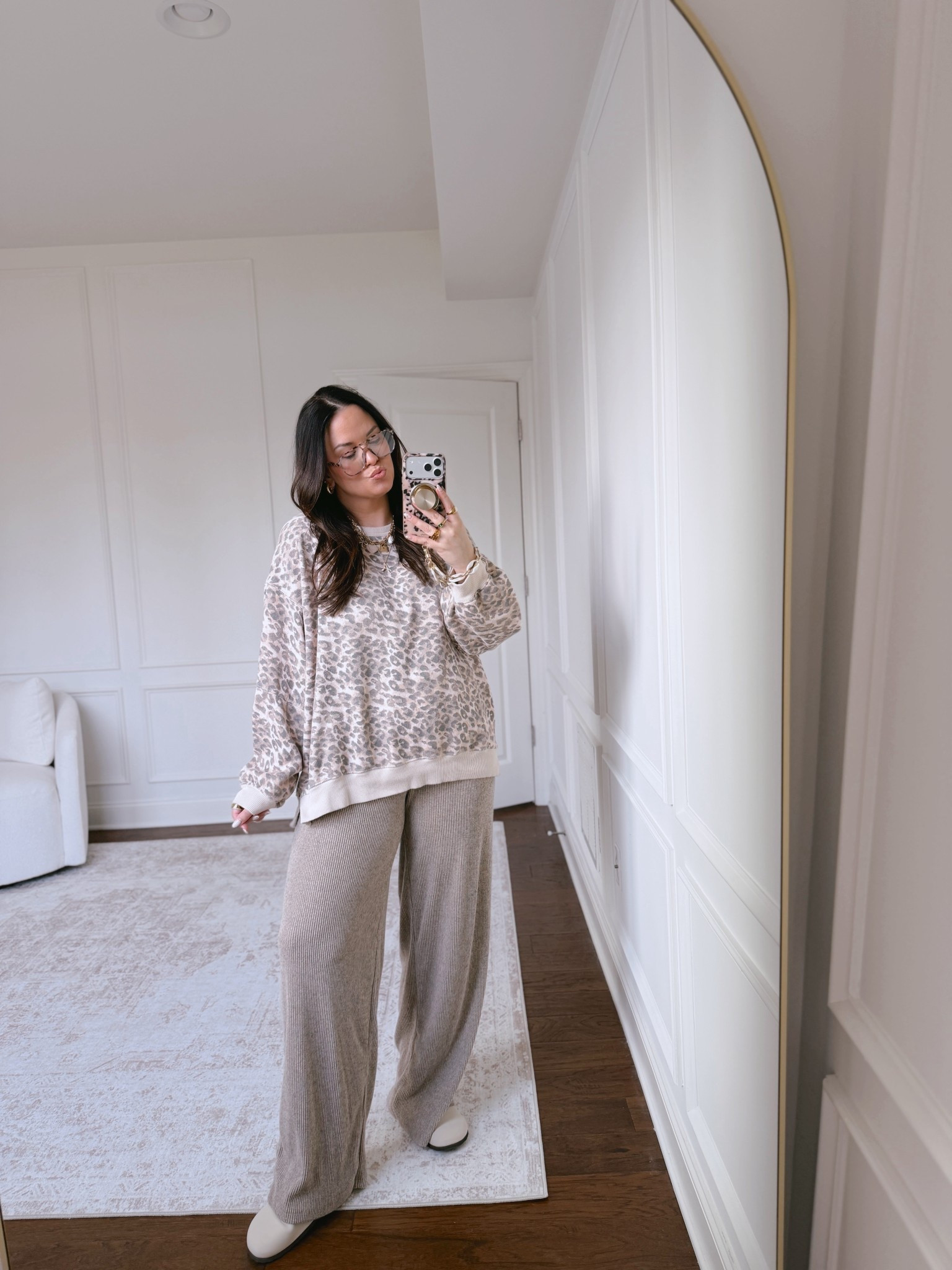 This crewneck is back in stock!! I wear a large 

#LTKootd #LTKmomlife #LTKMidsize