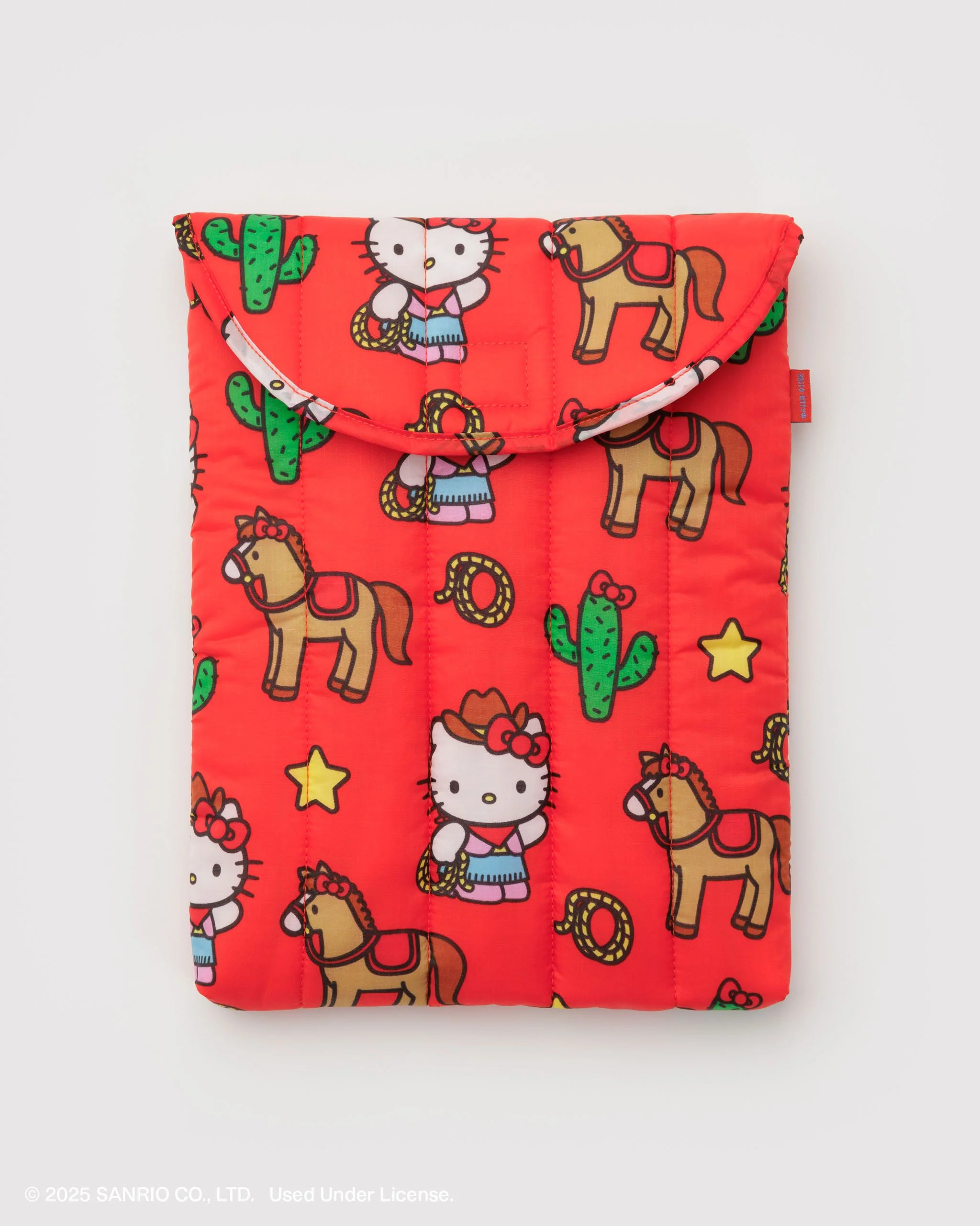 Puffy Laptop Sleeve 13"/14" Hello Kitty Western - Baggu | BAGGU