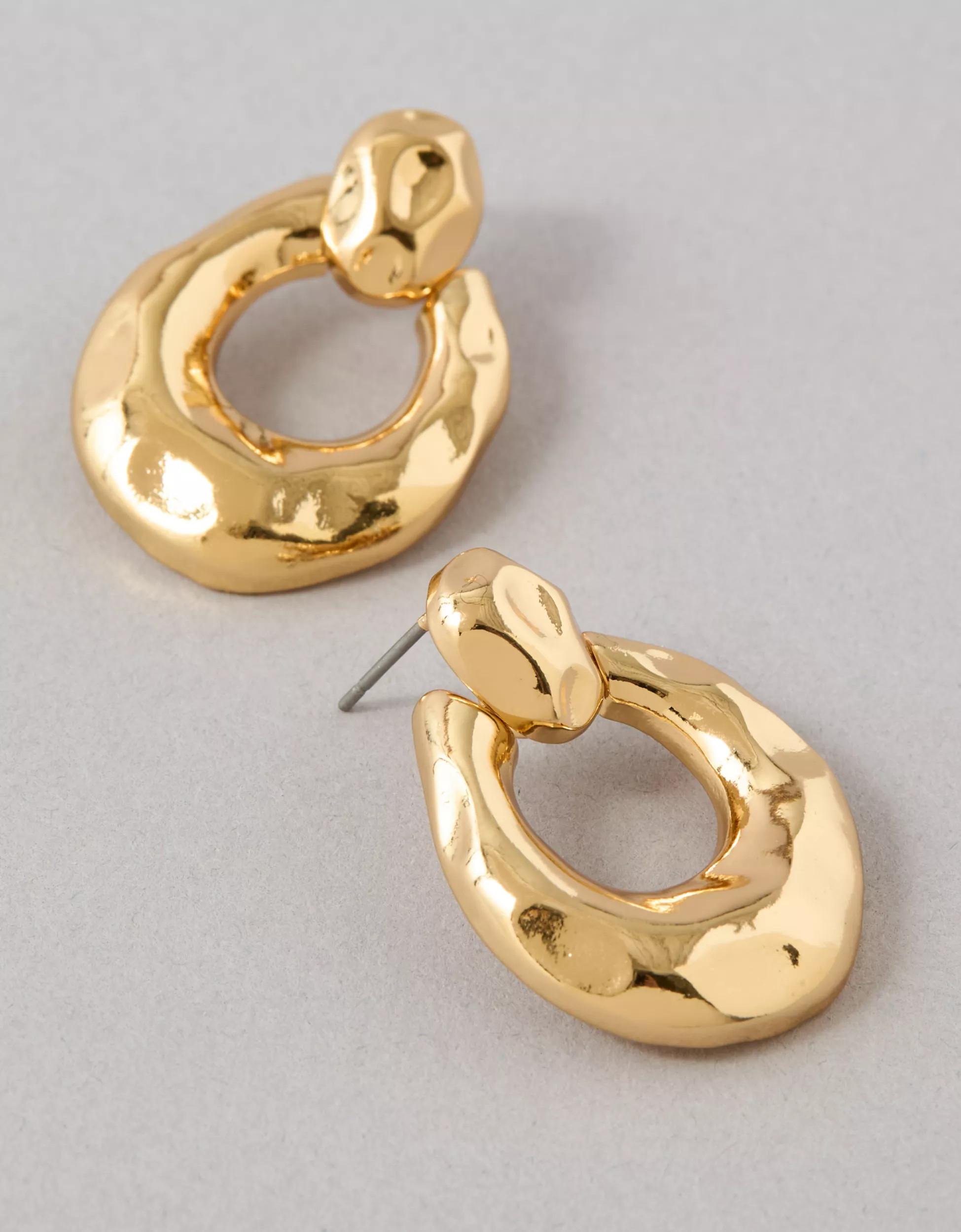 AEO Door Knocker Earrings | American Eagle Outfitters (US & CA)