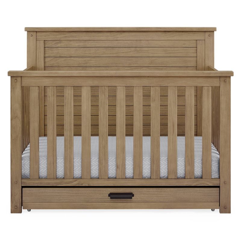 Simmons Kids' Caden 6-in-1 Convertible Crib with Trundle Drawer | Target