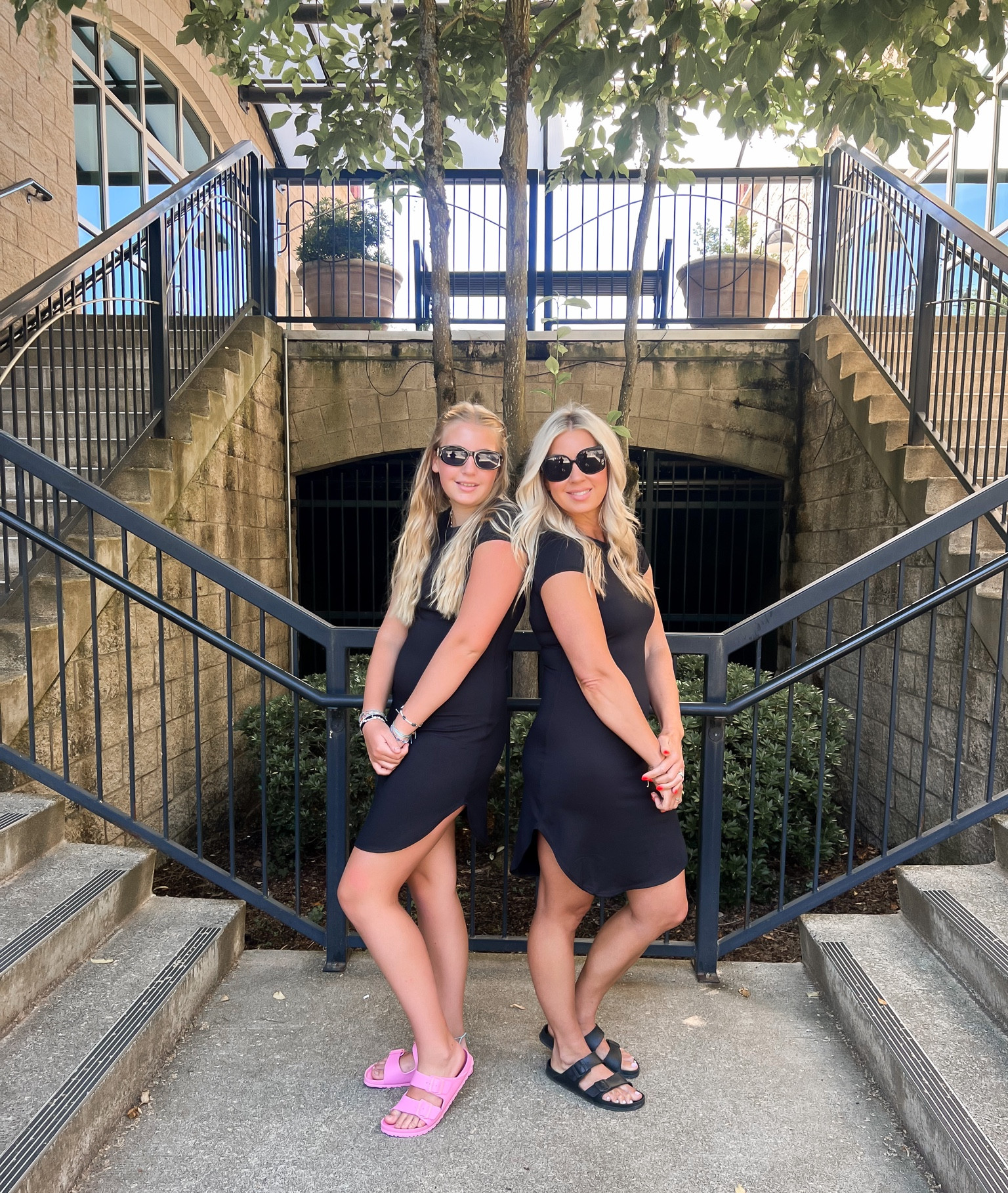 Mommy and me dresses! These T-shirt dresses from Jill Yoga are easy to wear and very comfortable. They run small so size up 1-2 sizes. 

#LTKstyletip #LTKSeasonal #LTKFind