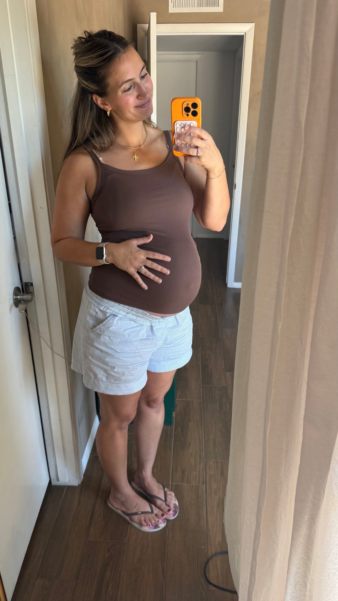 $3 ribbed long tank top for summer! From the No Boundaries line at Walmart - I’m going back for more colors. Love that it comes up a little higher and fits over the belly! I’m wearing a medium for reference. 

#LTKFindsUnder50 #LTKSaleAlert #LTKBump