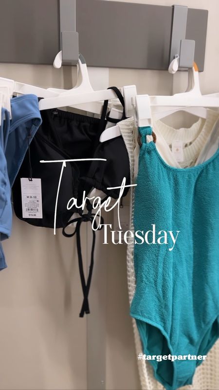 #ad Target Tuesday …. And this is true love for showing ALL the THINGS on here! But really, my least favorite thing in the world to show is swim BUT resort is coming in hot right now. And Target is not disappointing with their swim 🩵 The shapes are on trend / flattering / comfortable and just really easy to wear. Loving these for your winter getaways ( and spring break early bird planners ). See them all on my LTK and stories now! @target @targetstyle #targetpartner #targetstyle #ad 

#LTKSeasonal #LTKswim #LTKfindsunder50