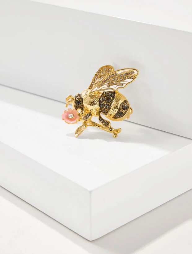 Refined Bee Brooch | Talbots