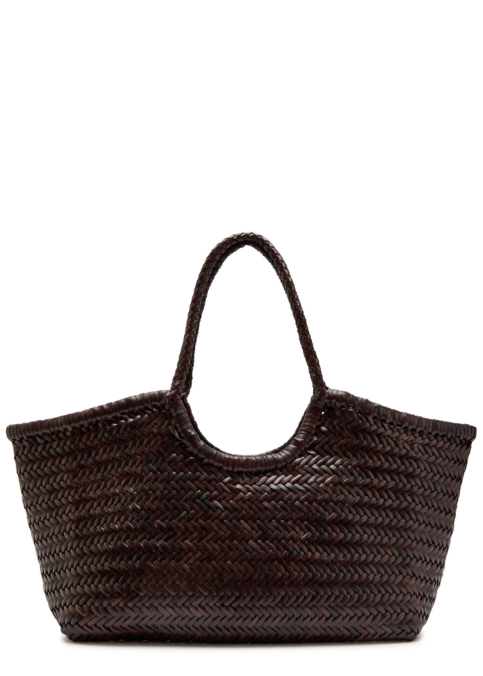 Nantucket Big woven leather tote bag | Harvey Nichols