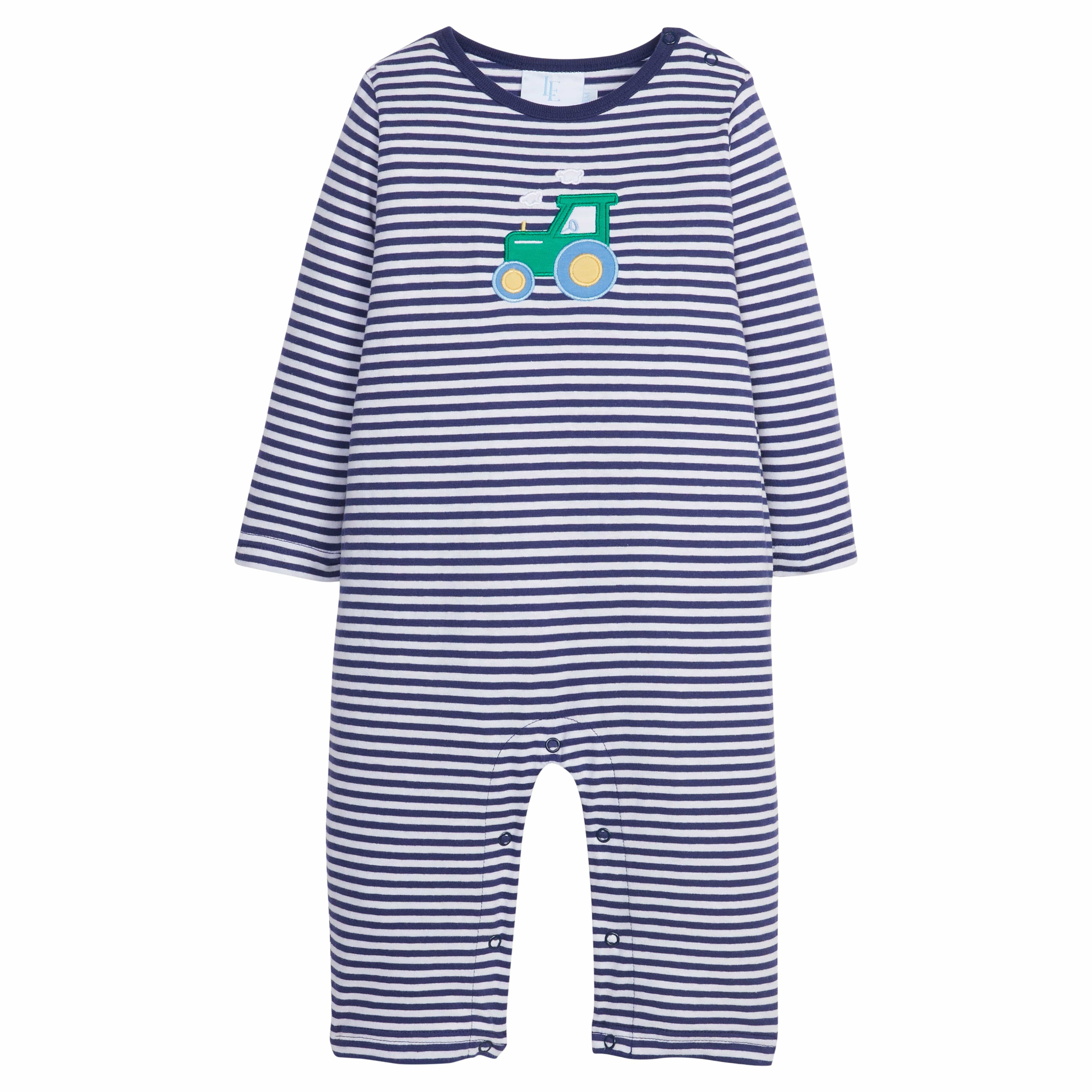 Applique Romper - Tractor | Little English