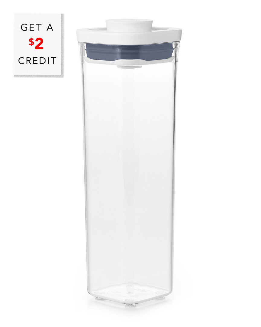 OXO Good Grips Mini Square Pop Container with $2 Credit | Ruelala
