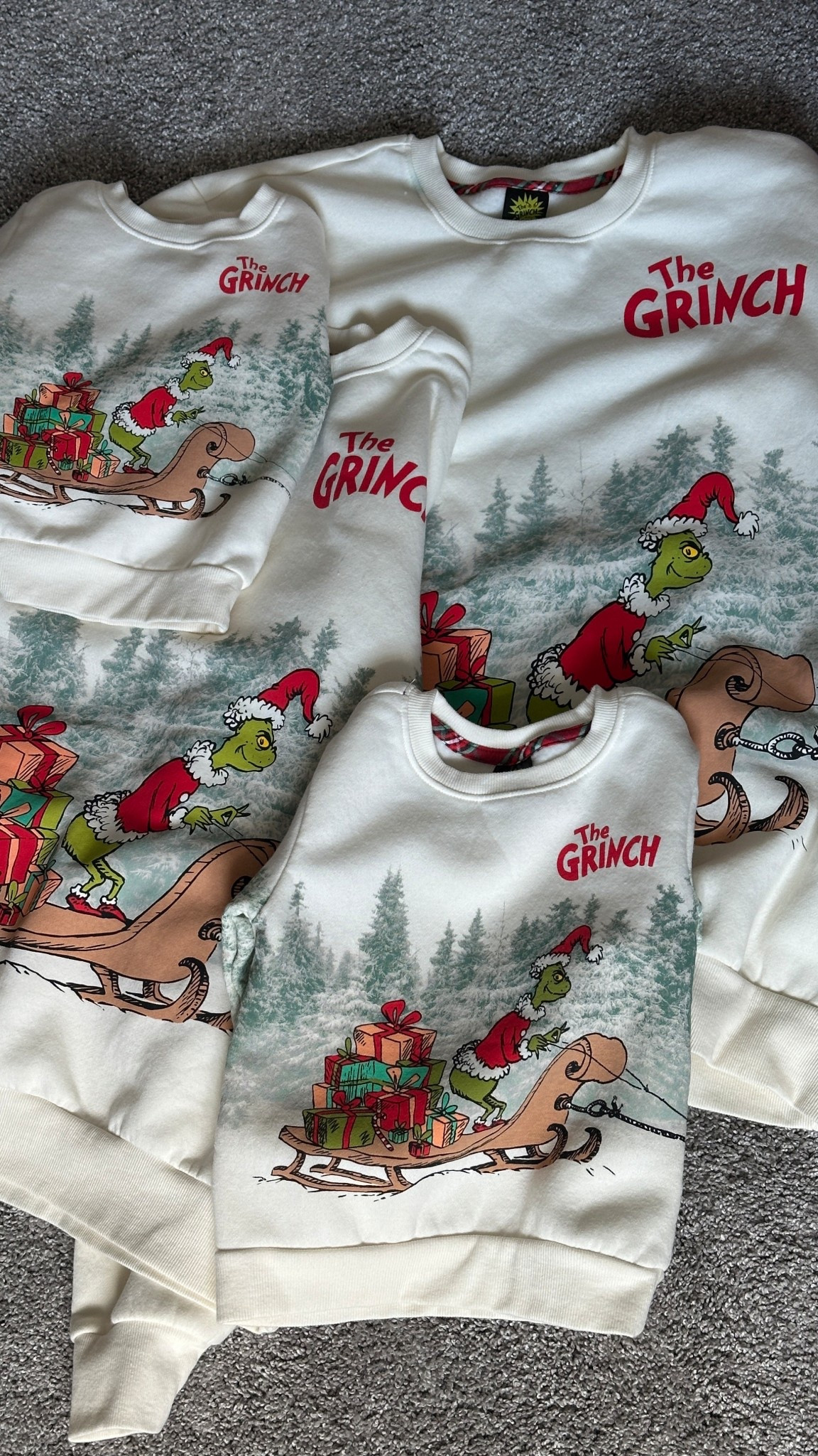 Matching family Grinch sweaters for Christmas! 

#LTKFindsUnder50 #LTKFamily #LTKHoliday