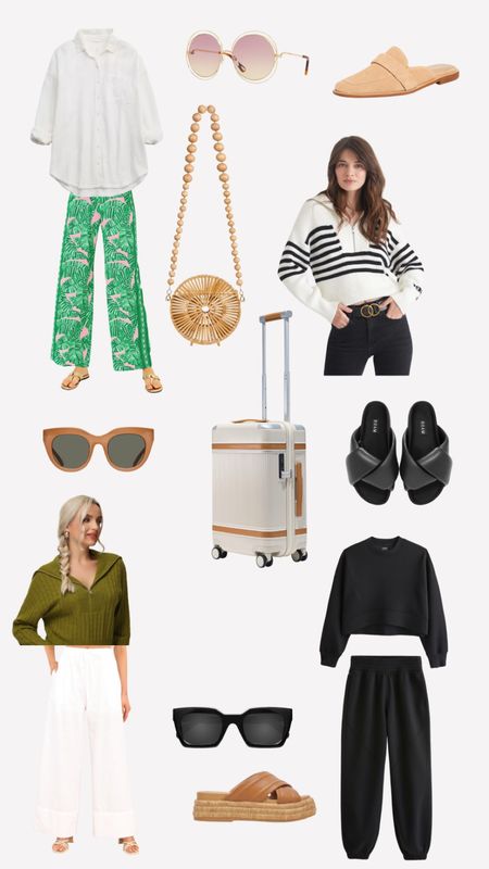 Travel outfit ideas for Miami, LA and NYC