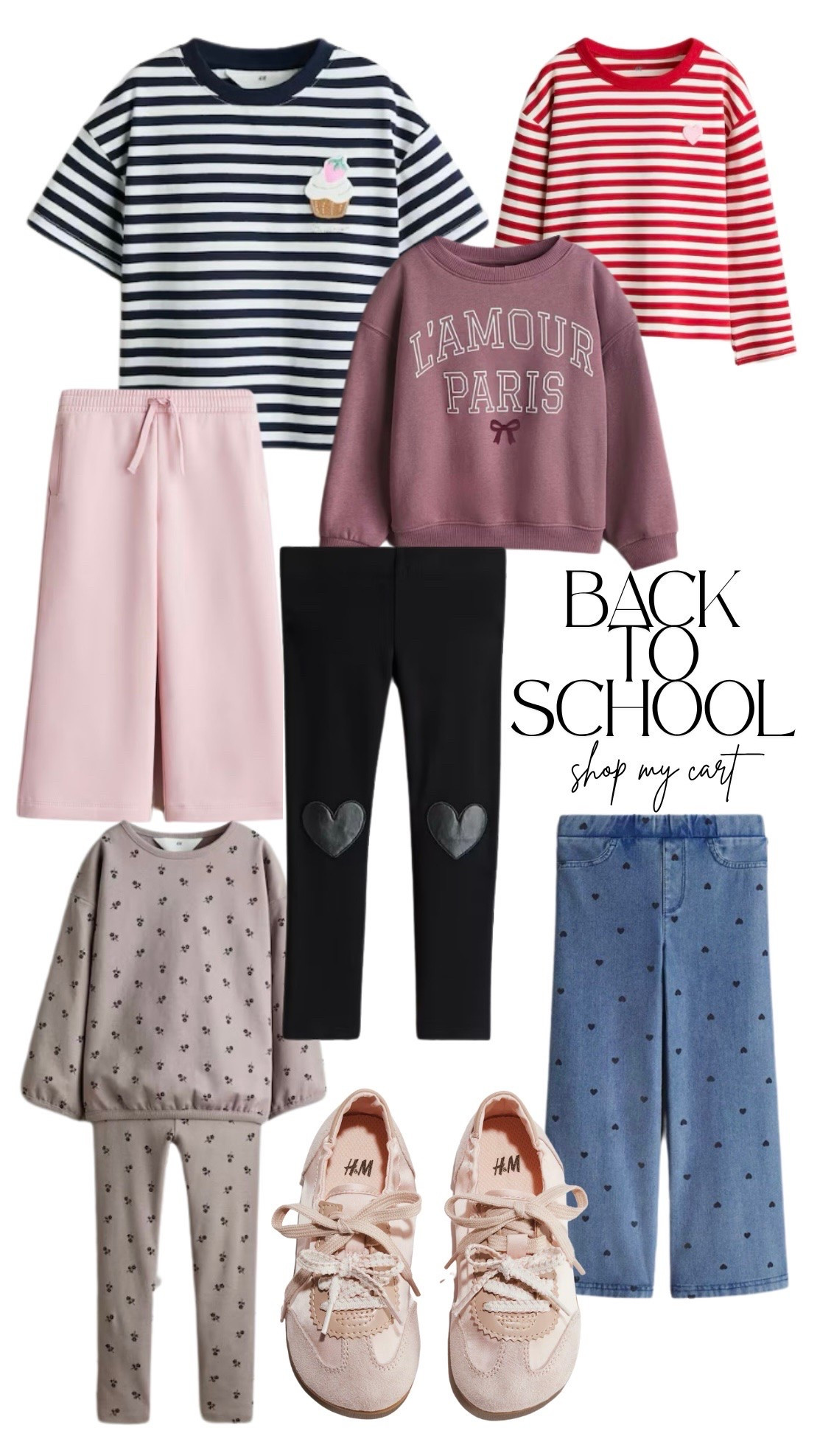 Back to school outfits for my little one! Shop my H&M cart 🛒 I’m playing with stripes and pinks for this fall. 

#KidsOutfits #BackToSchoolOutfits #ToddlerClothes

#LTKfall #LTKkids #LTKsale