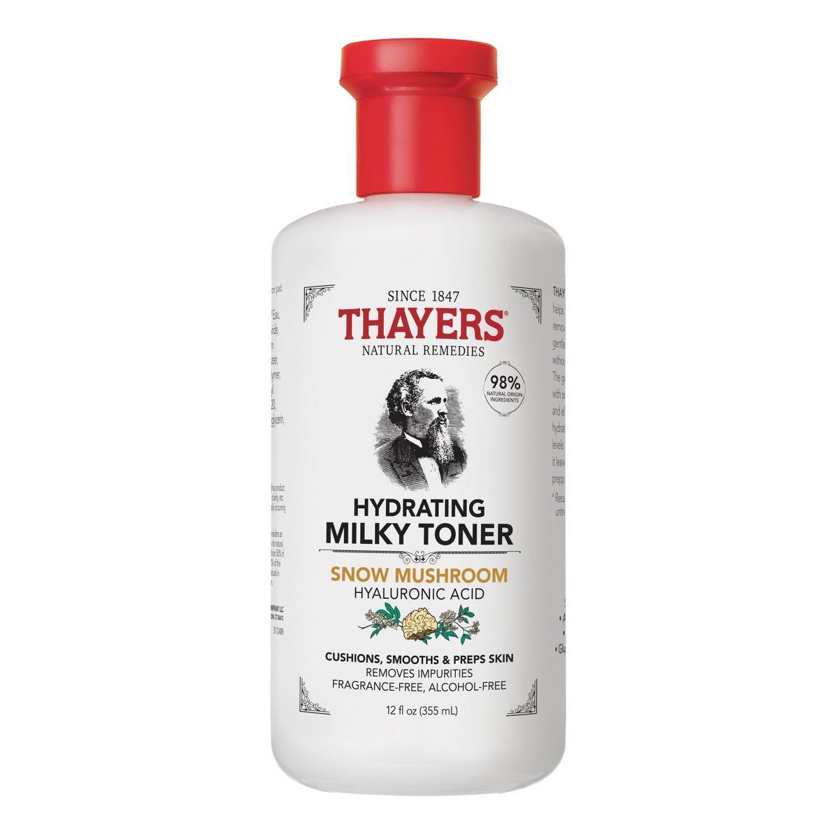 Thayers Natural Remedies Milky Hydrating Face Toner with Snow Mushroom and Hyaluronic Acid | Target