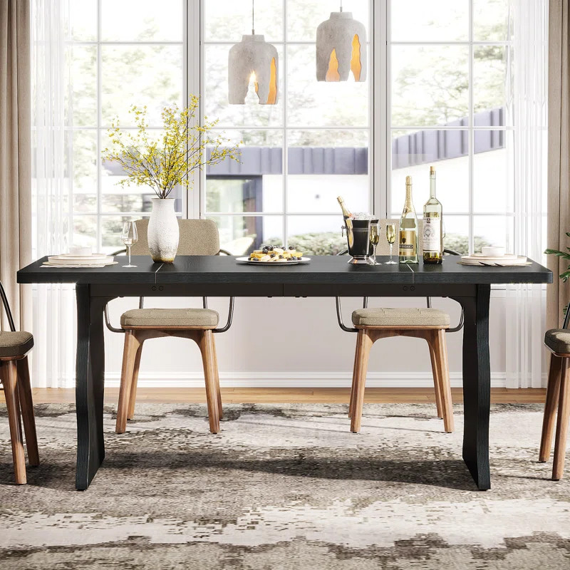 Saphronia 63'' Rectangular Dining Table | Wayfair North America