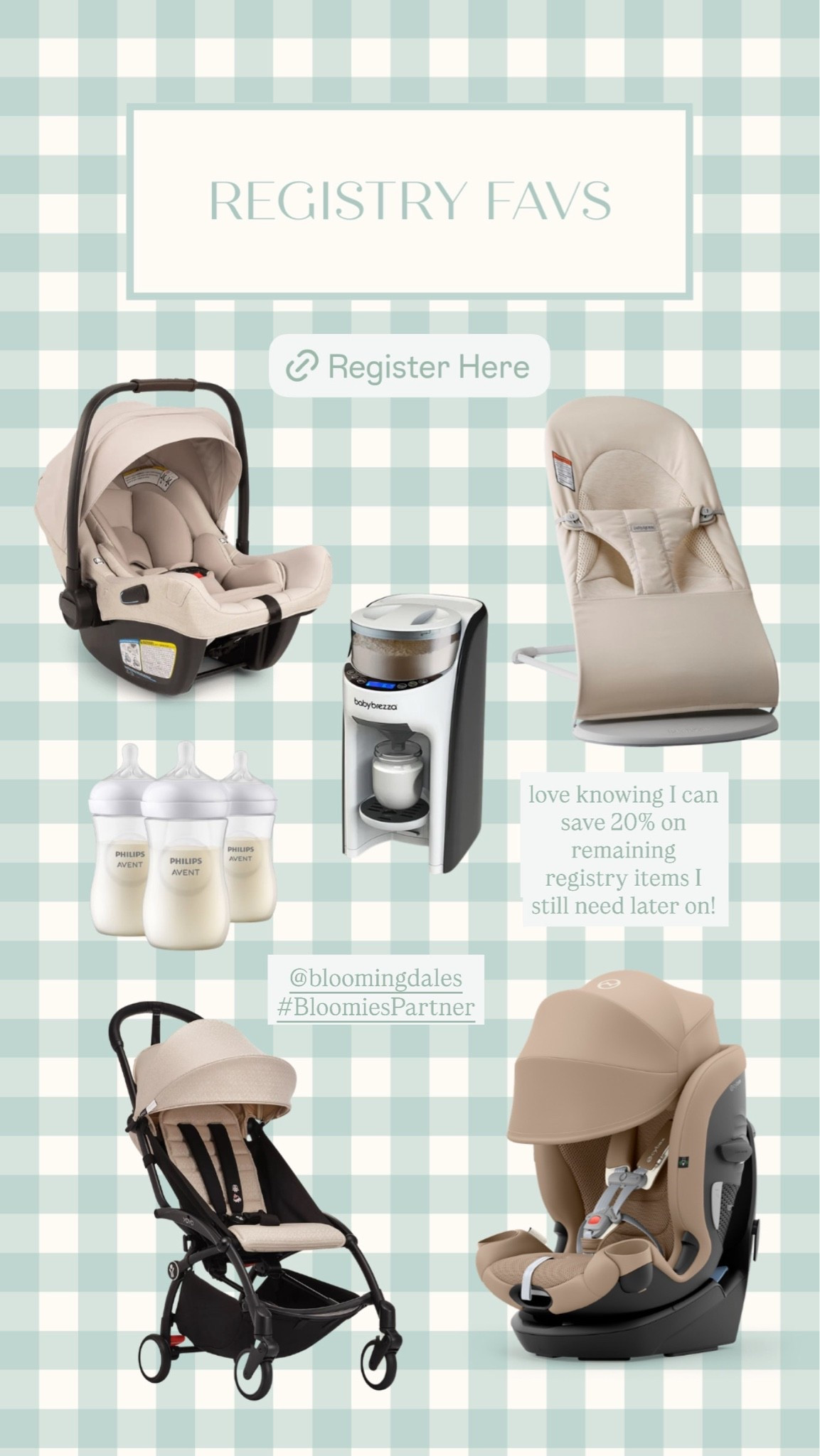 All of your registry needs @bloomingdales ! 🍼🩷👶🏼 #bloomiespartner

#LTKBaby #LTKBump