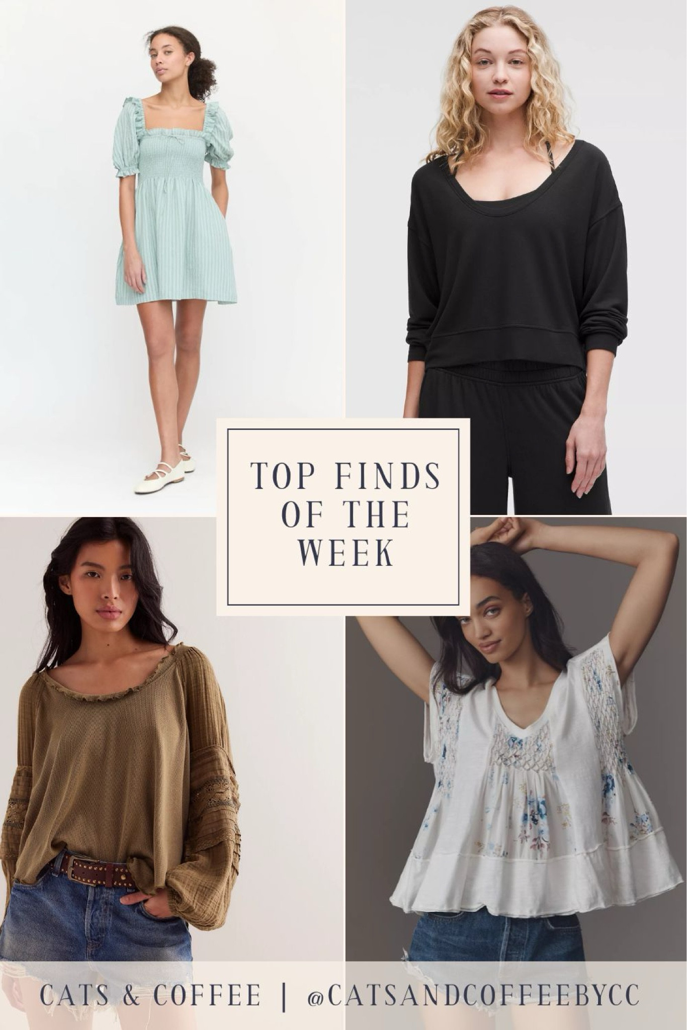 Top finds of the week - featuring new styles for her Hill House, Free People, Lululemon, and Anthropologie 

#LTKActive #LTKPetite #LTKStyleTip