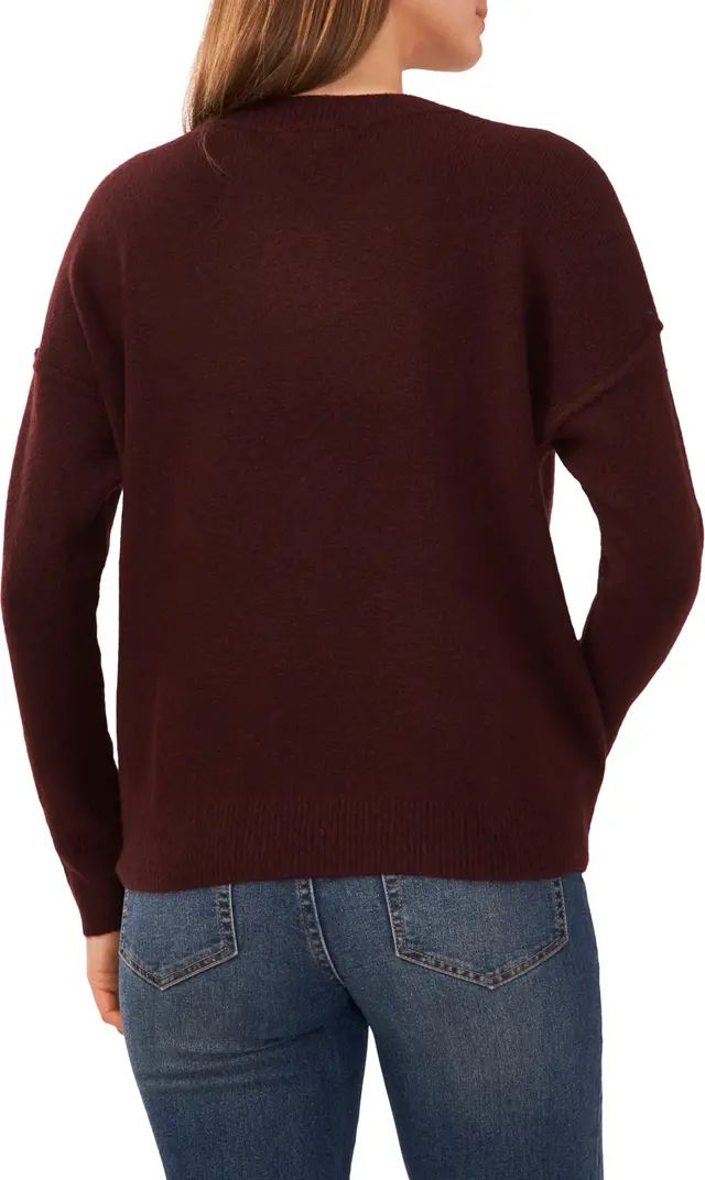 Center Seam Crewneck Sweater | Nordstrom