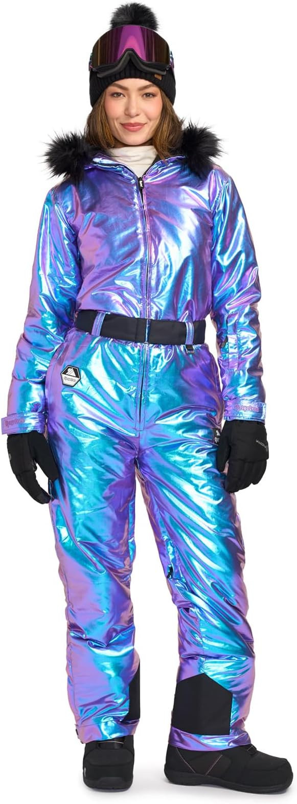 Tipsy Elves Snow Suits for Women - Retro Cute Women’s Insulated Ski Suit - Warm Waterproof Wint... | Amazon (US)