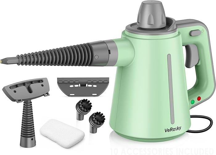 Limpiador a vapor presurizado de mano, limpiador de vapor sin productos químicos con 10 herramie... | Amazon (US)