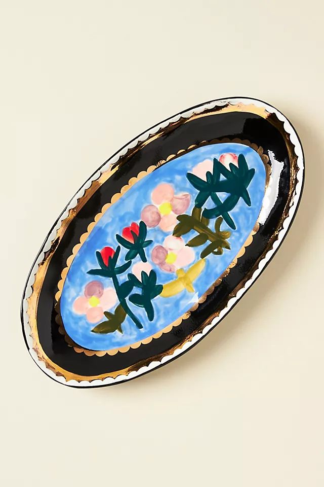 Francesca Kaye Floral Atelier Platter | Anthropologie (US)