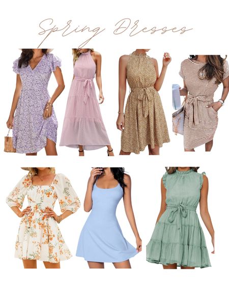 The cutest spring dresses!

Amazon finds 
Amazon fashion 
Amazon prime 

#LTKstyletip #LTKSeasonal #LTKfindsunder50