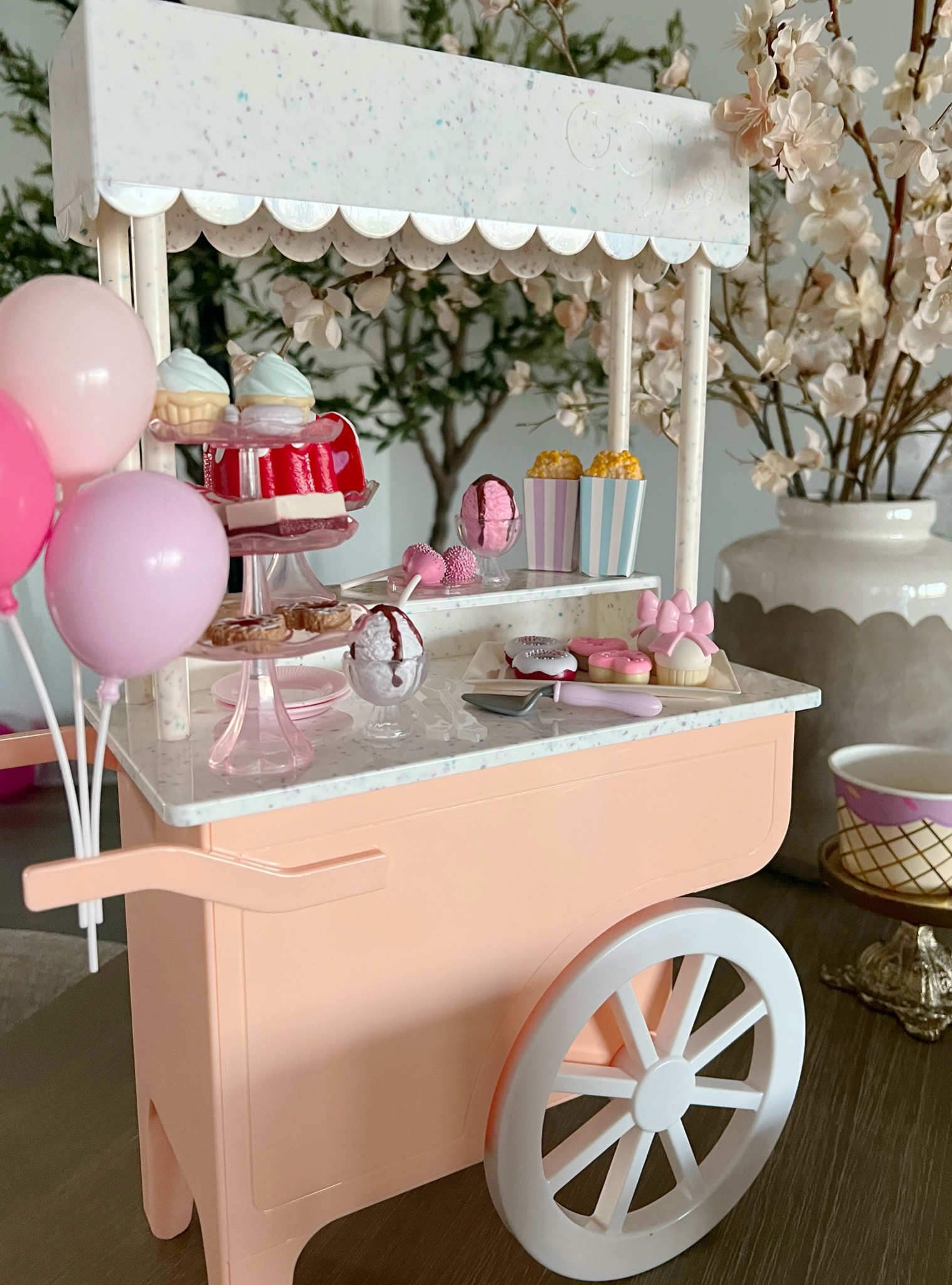 Our Generation Oh so sweet dessert cart! This is so cute! 🍬🧁


Birthday gifts, kids toys, kids birthday present 


#target 

#LTKKids