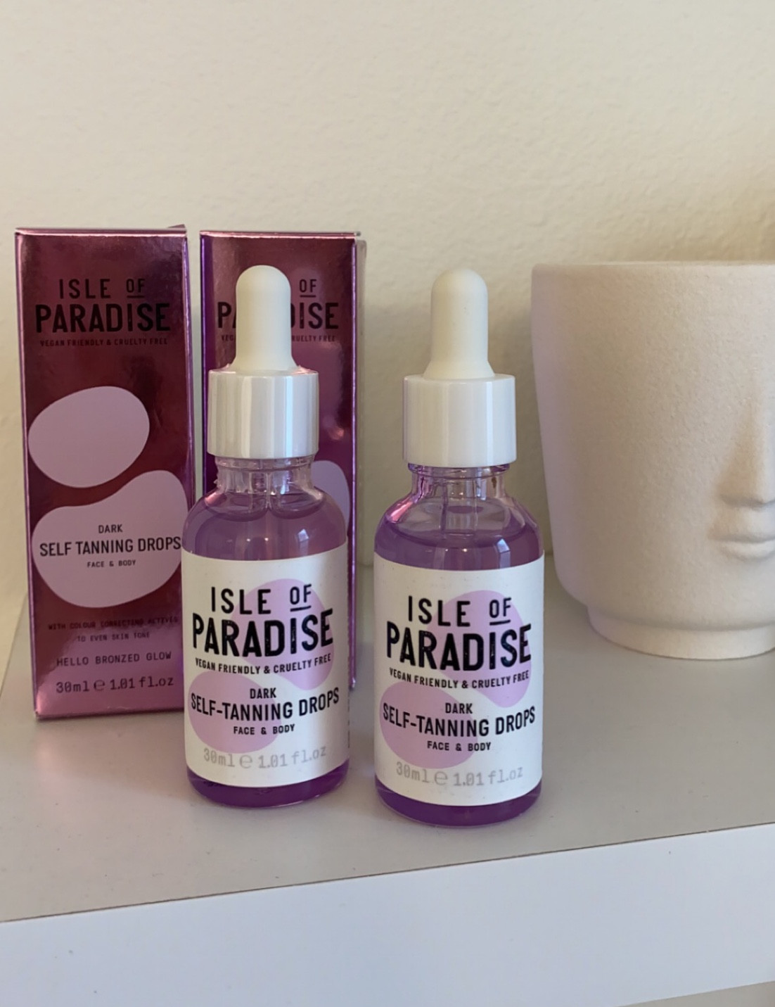 Isle of paradise dark tanning drops, set of two. Self tanning 

#LTKbeauty #LTKunder50 #LTKSeasonal