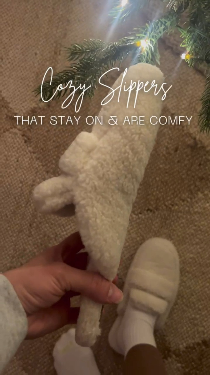 Affordable cozy slippers with a rubber bottom that are still super comfy!! 

#LTKGiftGuide #LTKHoliday #LTKHome