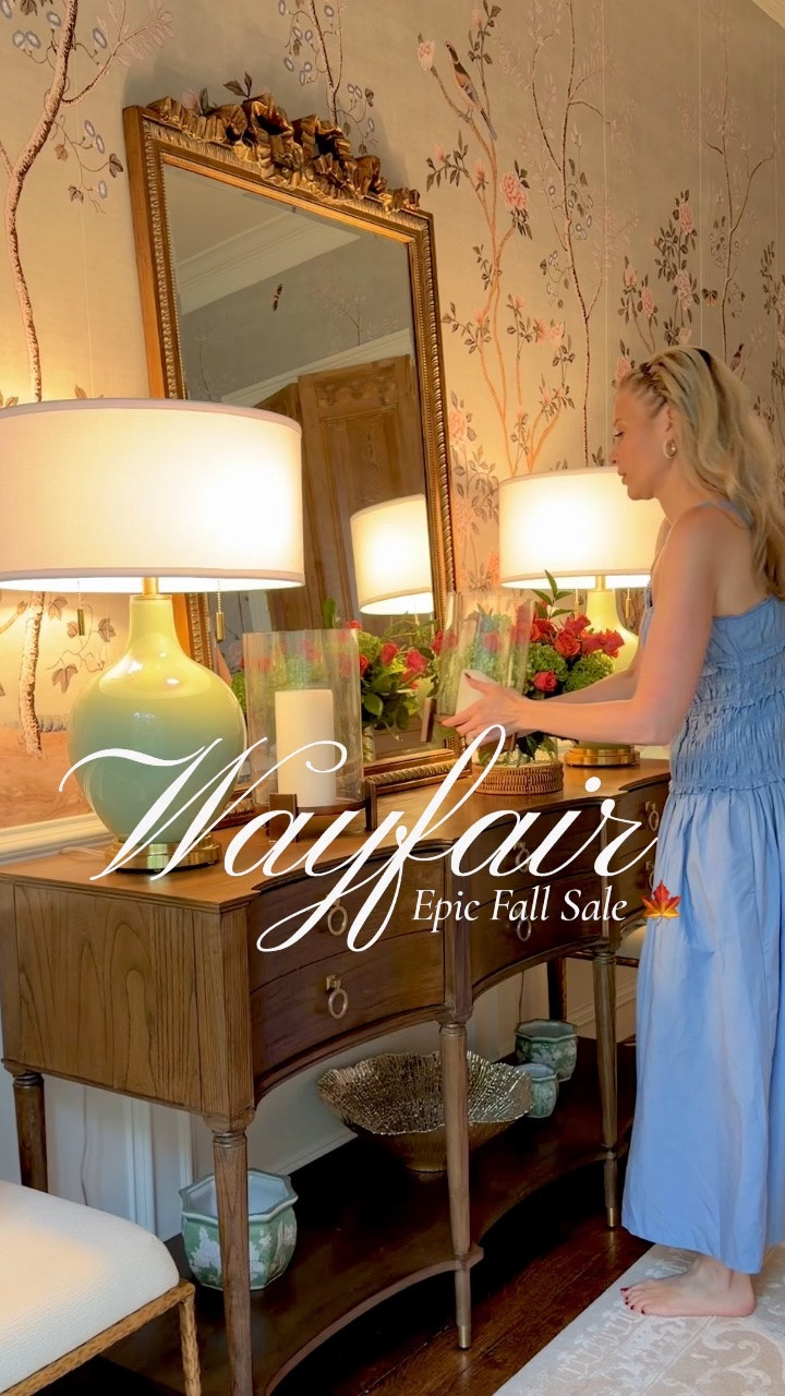 #ad ✨ @Wayfair is having its Epic Fall Sale 🍁 with up to 70% off + fast & free shipping over $35 #Wayfairpartner 🎉#wayfair ✨ some of my favorite pieces are currently on sale!

#LTKSeasonal #LTKHome #LTKSaleAlert