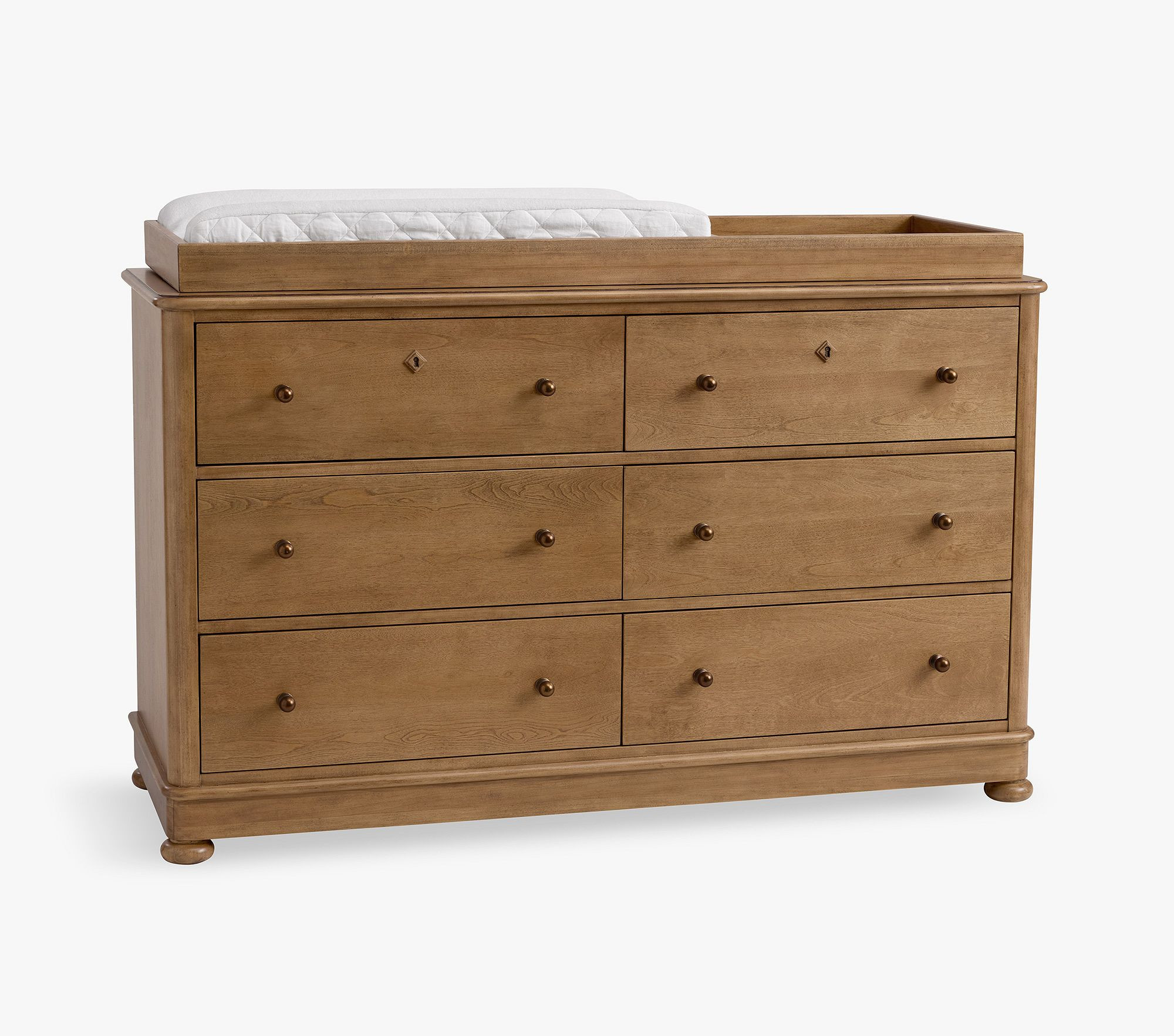 Chris Loves Julia Lakehouse 6-Drawer Changing Table (56w x 20d") | Pottery Barn Kids