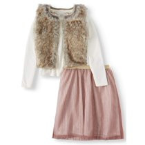 Wonder Nation Wn Vest Skirt Set | Walmart (US)