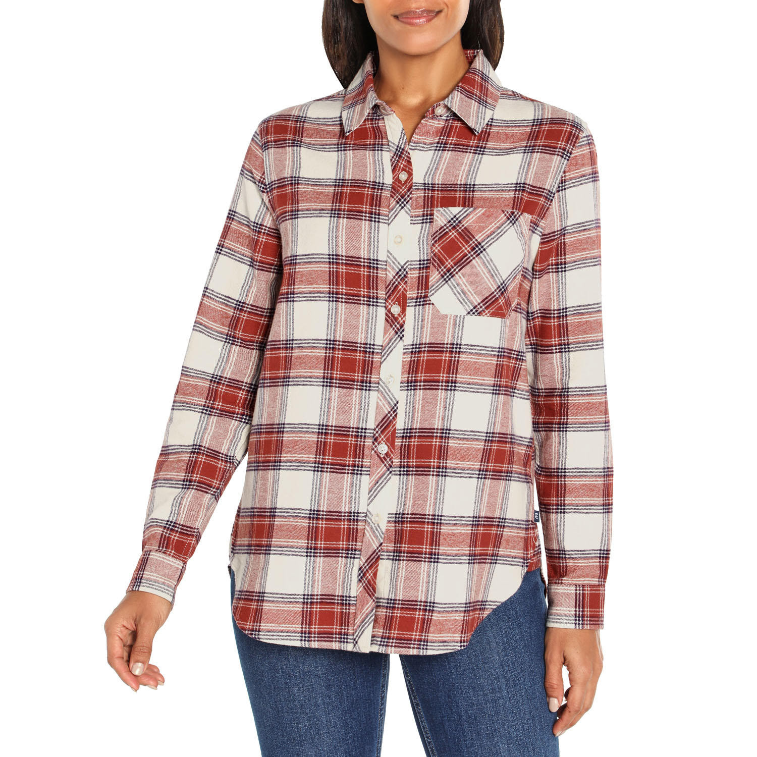 Gap Ladies Relaxed Fit Flannel | Sam's Club